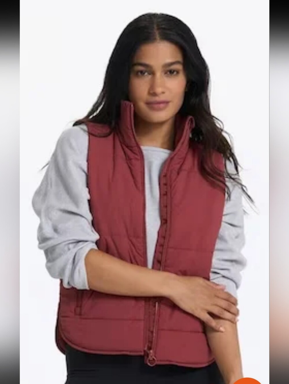 VUORI CANYON INSULTED  VEST IN CURRANT /SZ:M